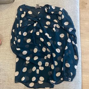 Spotted blouse
